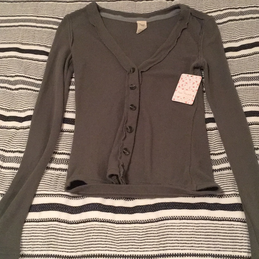 NWT free people cardigan top